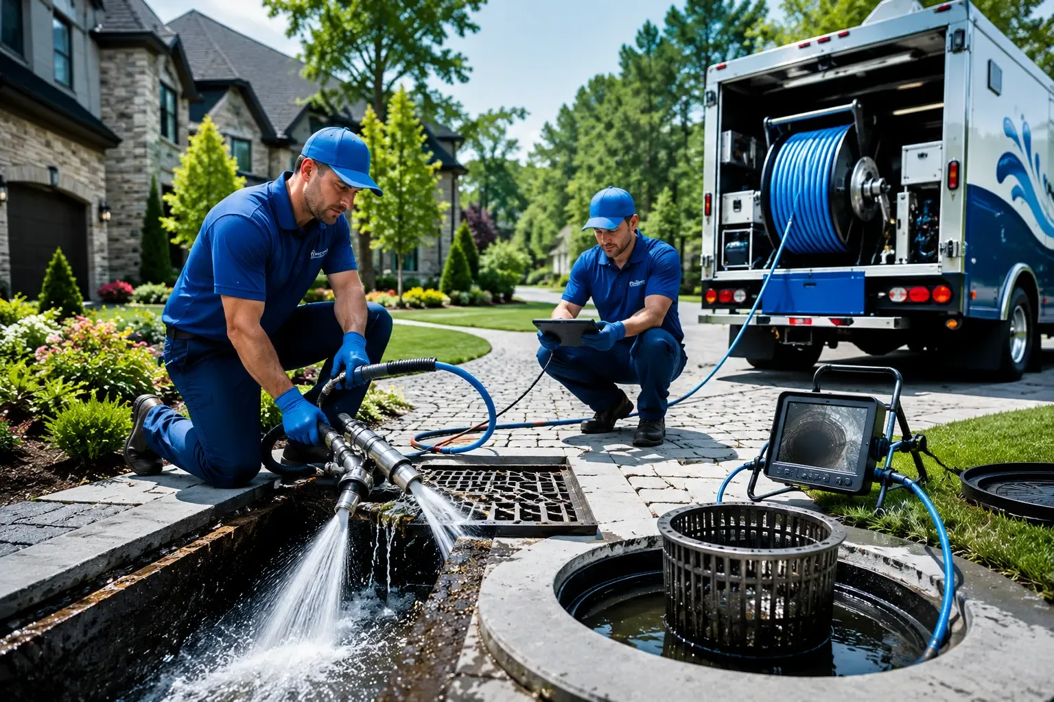 Local outdoor drain cleaning professionals in Pascagoula, MS
